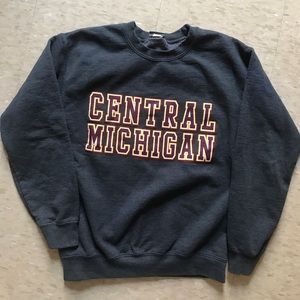 small central michigan crewneck